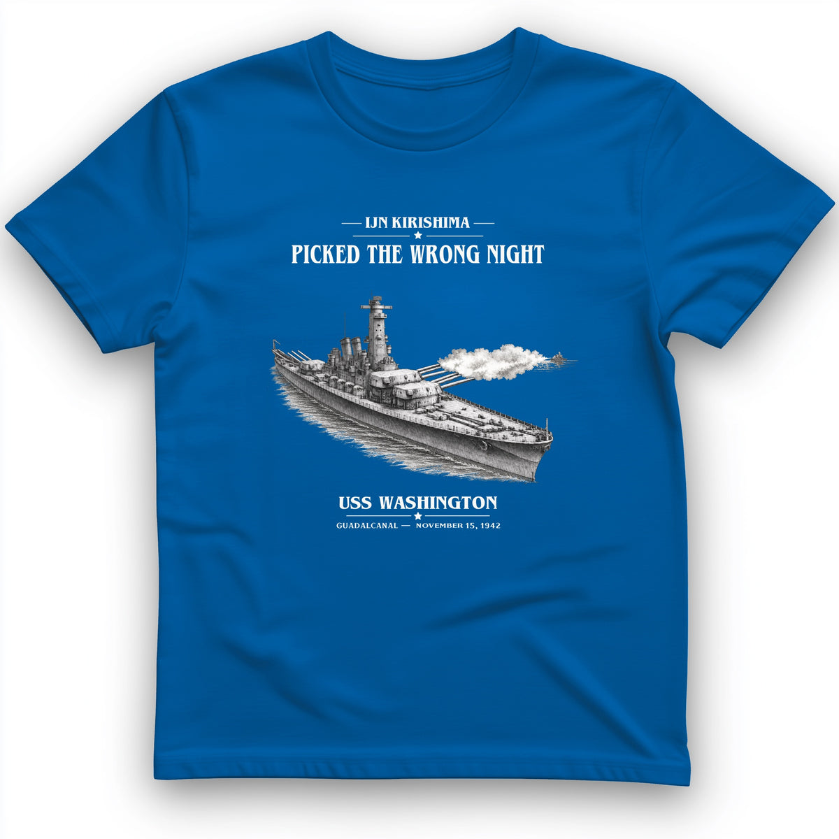 USS Washington at Guadalcanal T-Shirt