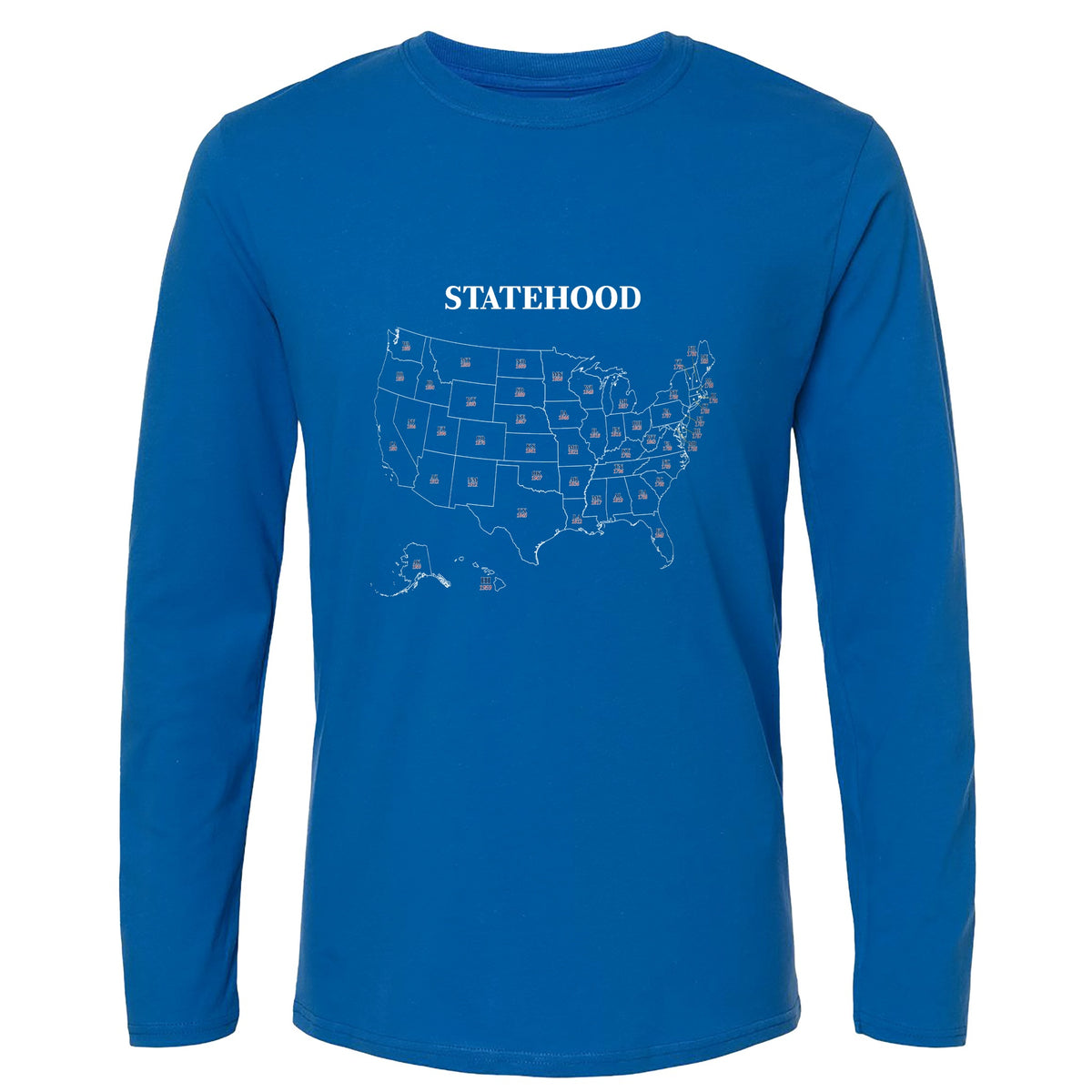 US Statehood Long Sleeve T-Shirt