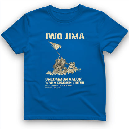 Uncommon Valor Iwo Jima T-Shirt