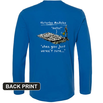 Victorian Medicine Back Print Long Sleeve T-Shirt