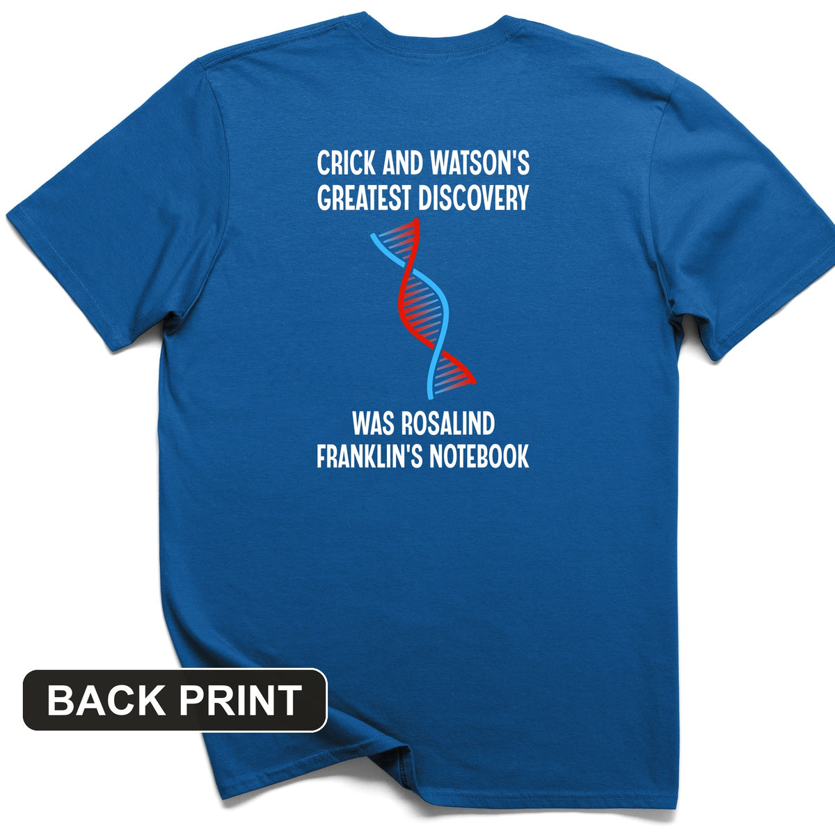 Watson and Crick Back Print T-Shirt