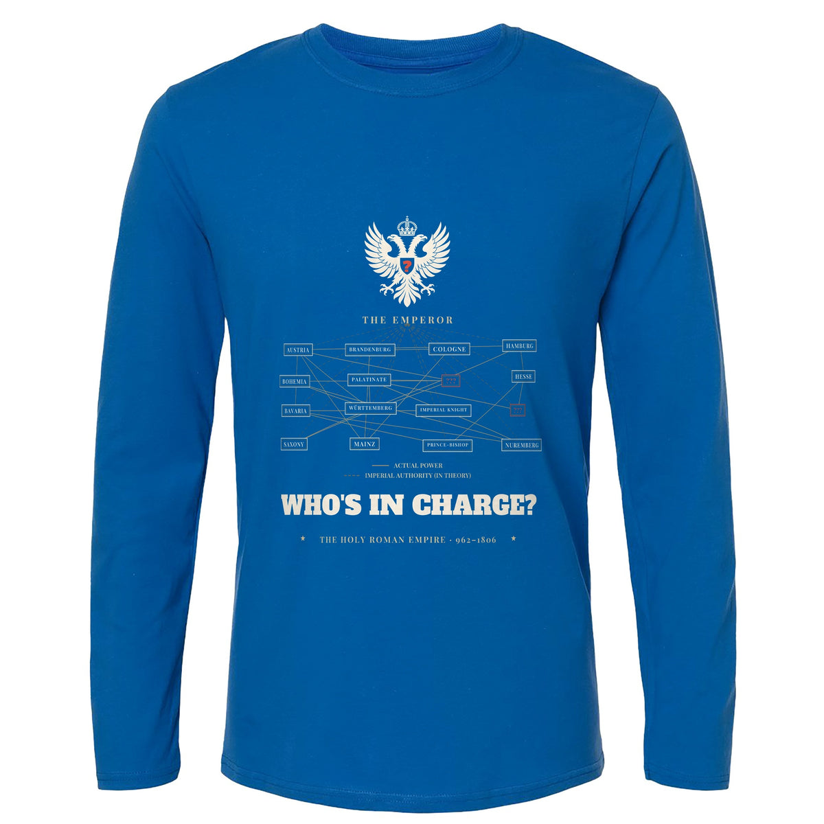 Whos In Charge Long Sleeve T-Shirt