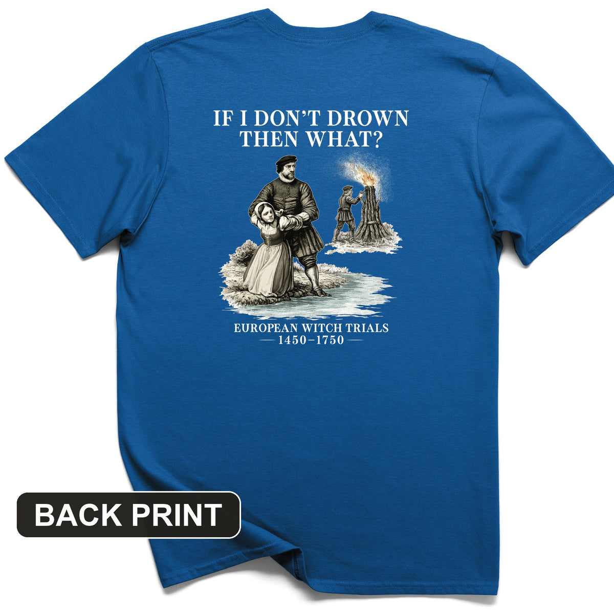 Witch Back Print T-Shirt