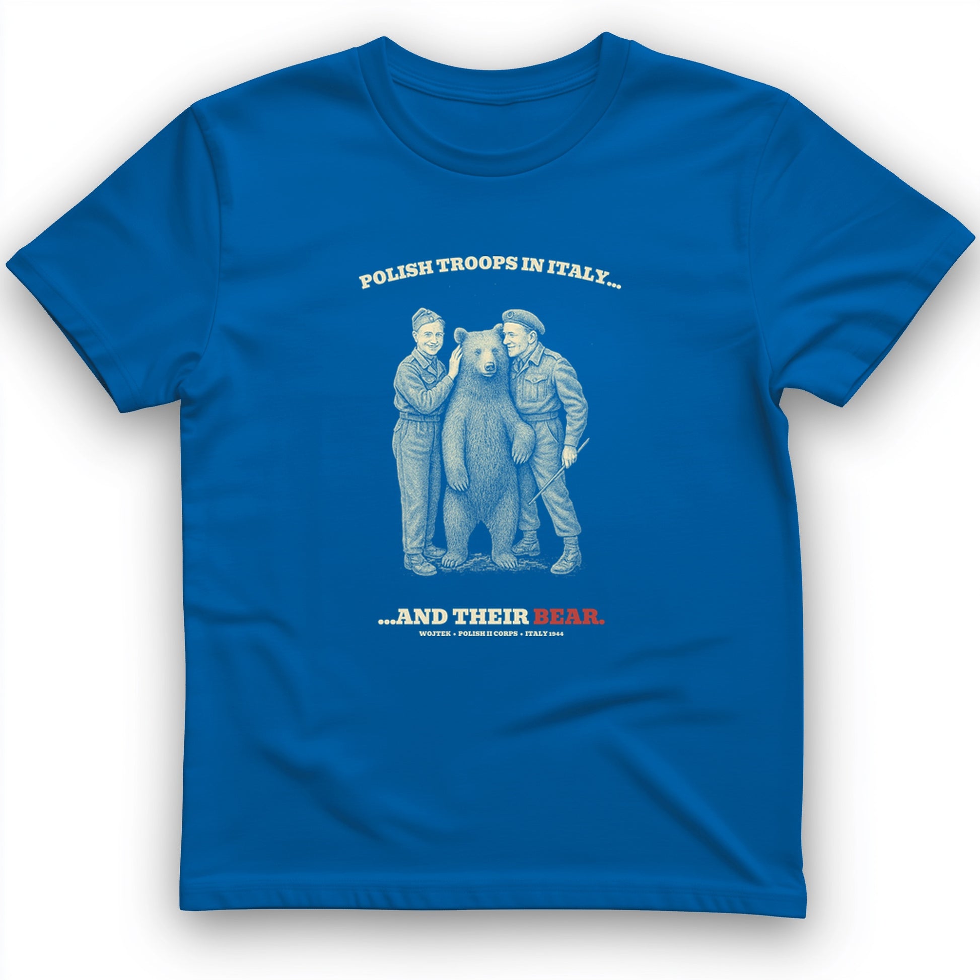 Wojtek Polish Troops Italy T-Shirt