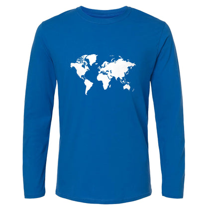 World Map Long Sleeve T-Shirt