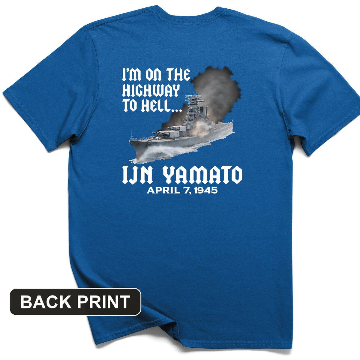 Yamato Back Print T-Shirt