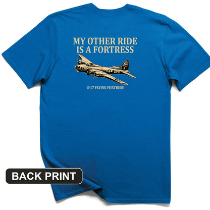B-17 Back Print T-Shirt