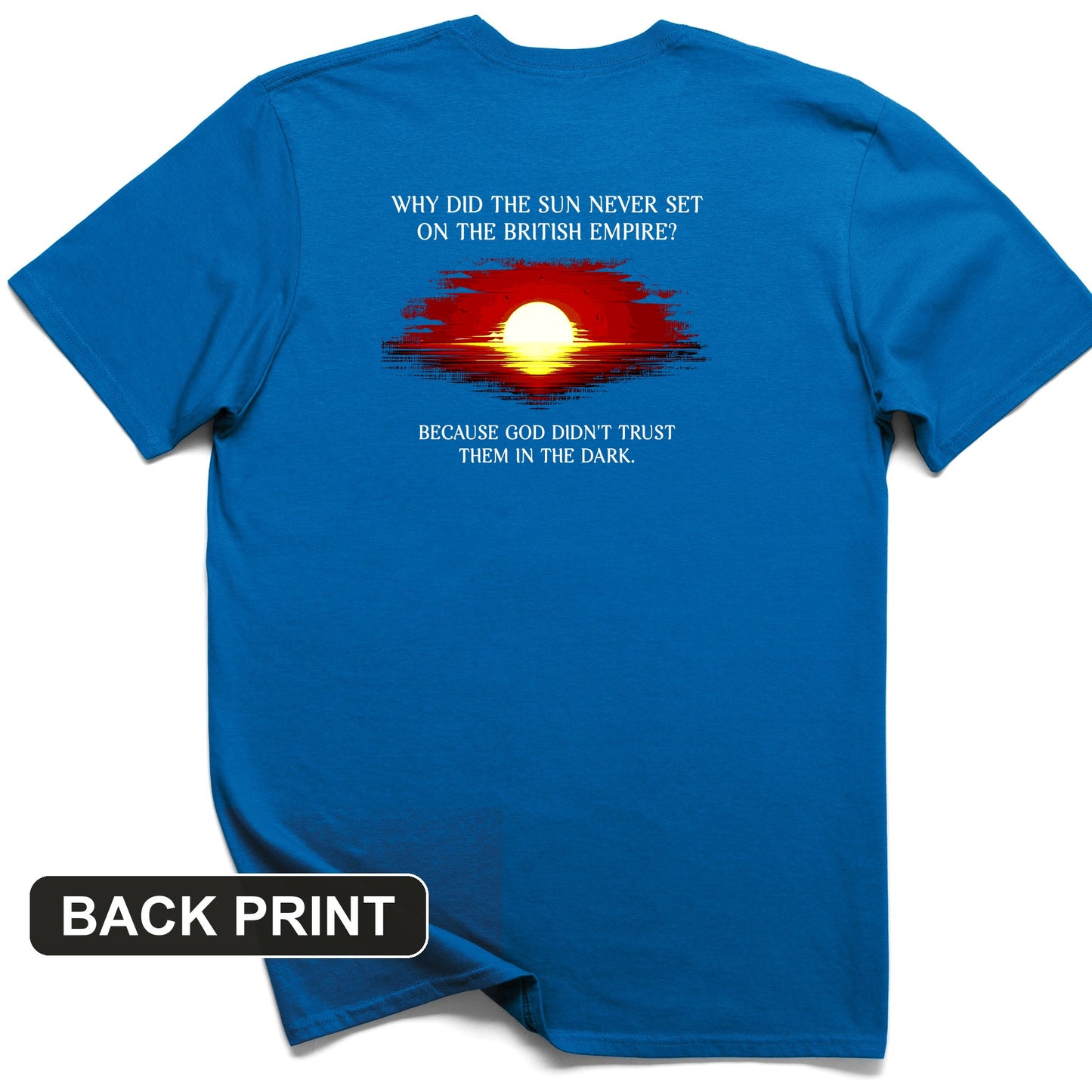 British Empire Back Print T-Shirt