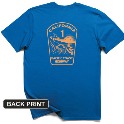 California Back Print T-Shirt