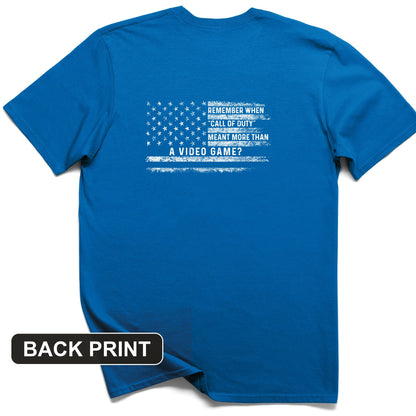 Call of Duty Back Print T-Shirt