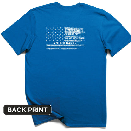 Call of Duty Back Print T-Shirt