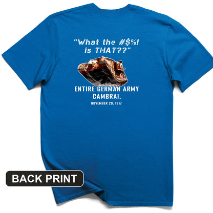 Cambrai 1917 Back Print T-Shirt