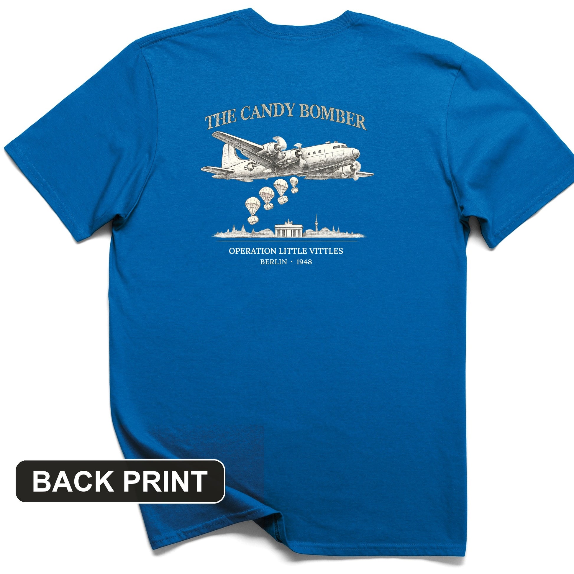 Candy Bomber Back Print T-Shirt