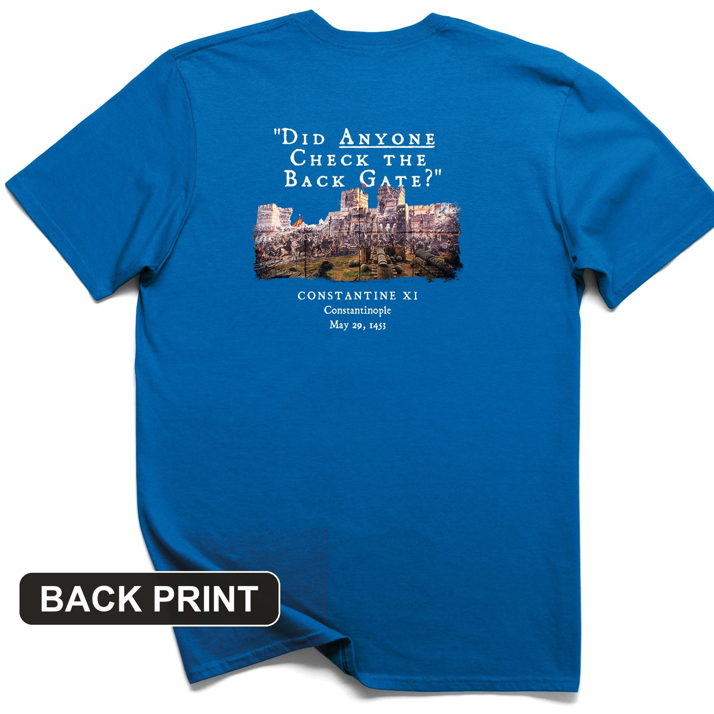 Constantinople Back Print T-Shirt