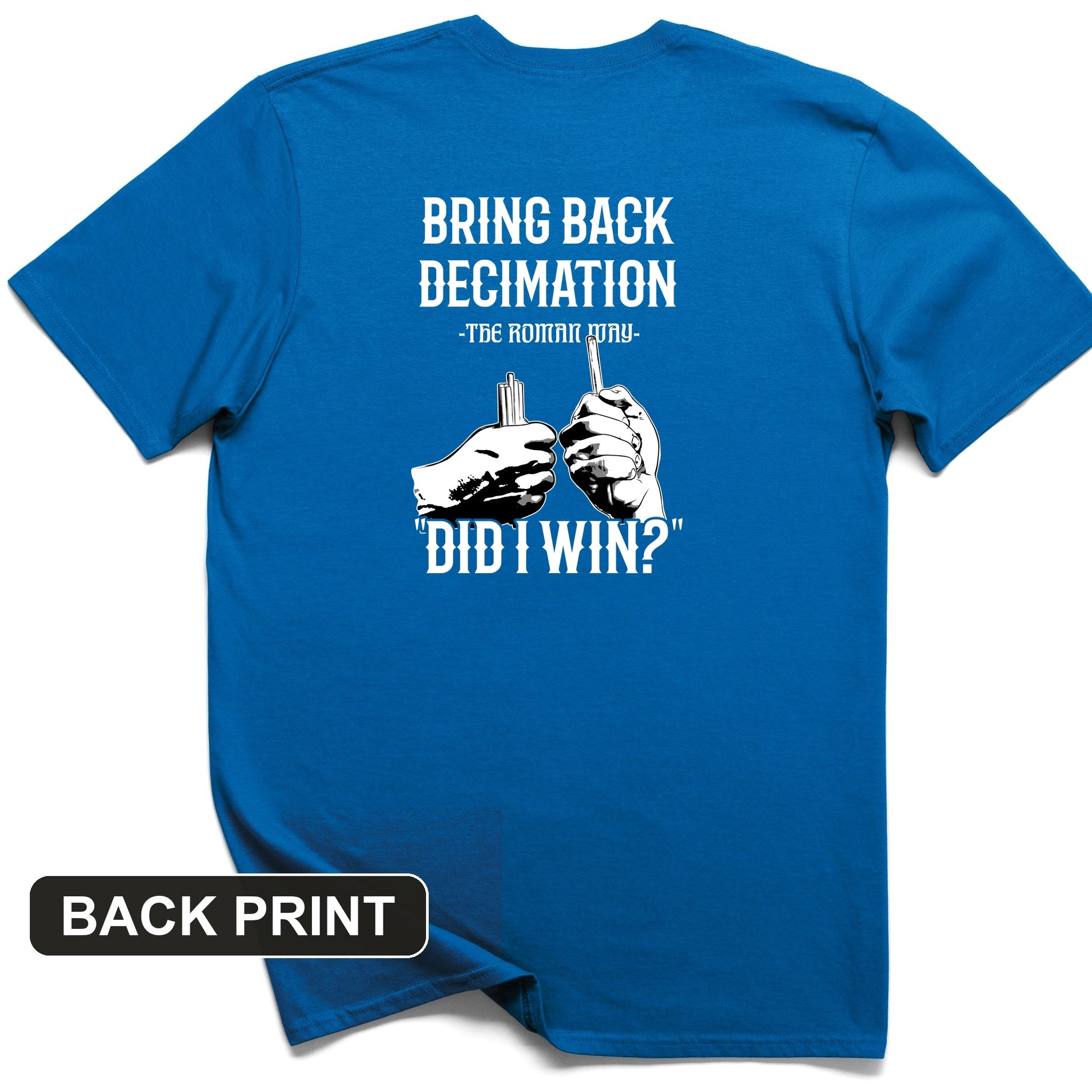 Decimation Back Print T-Shirt