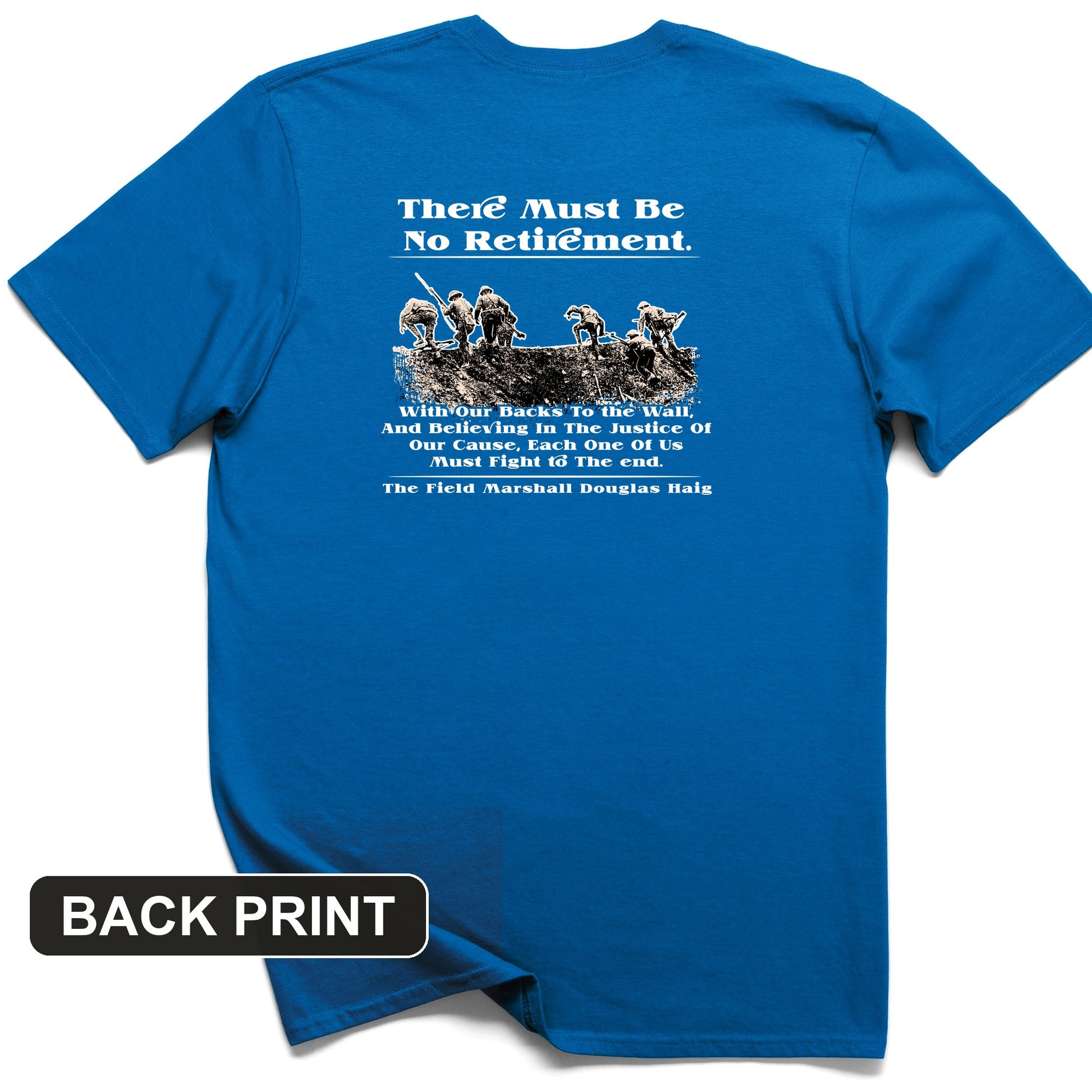 Douglas Haig Back Print T-Shirt