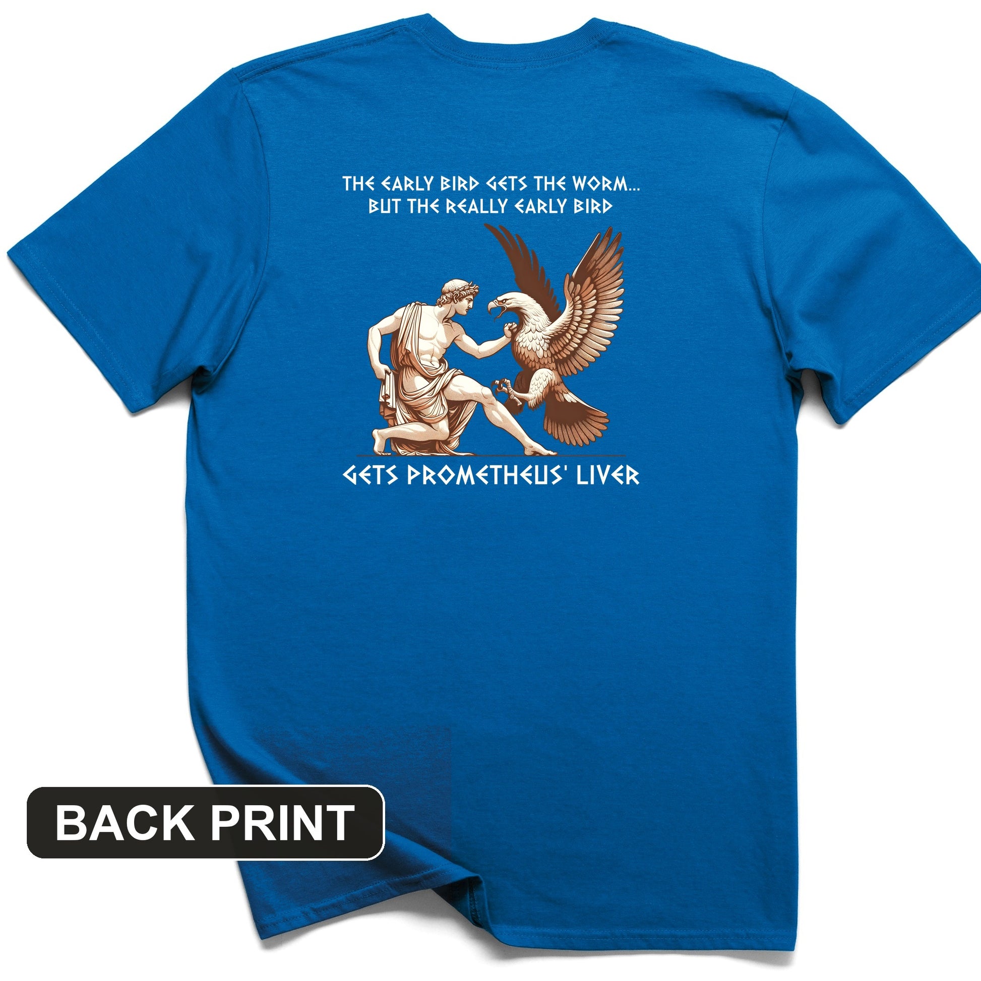 Early Bird Back Print T-Shirt