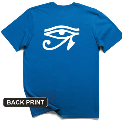 Eye of Ra Back Print T-Shirt