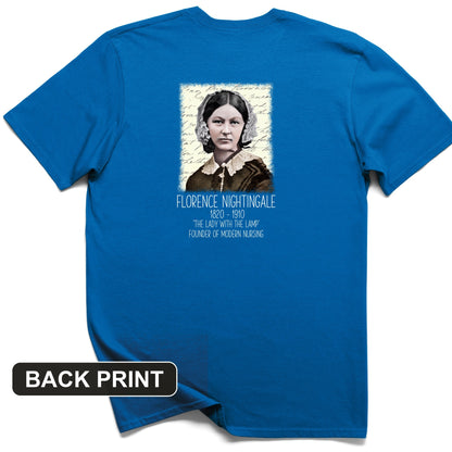 Florence Nightingale Back Print T-Shirt