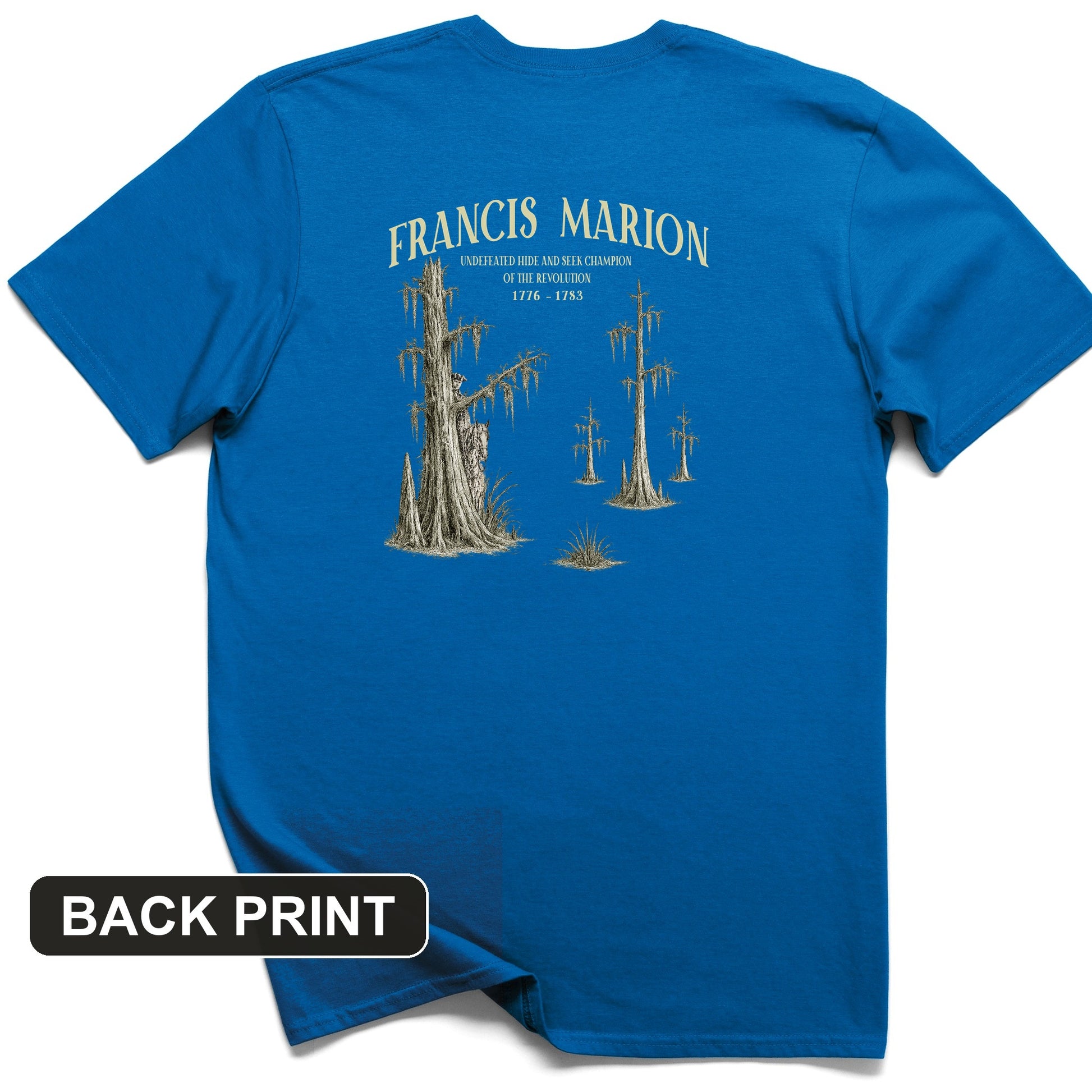 Francis Marion Back Print T-Shirt