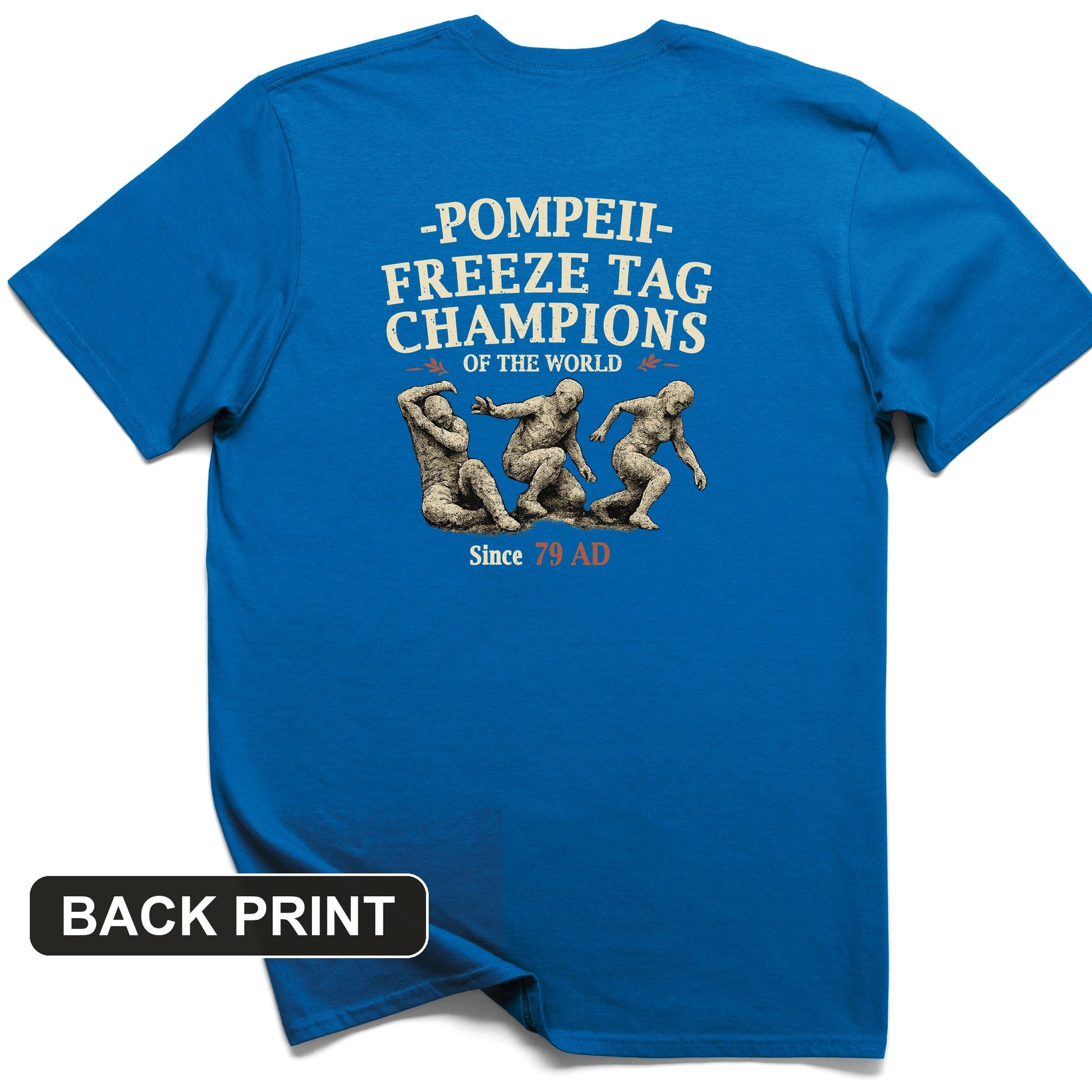Freeze Tag Back Print T-Shirt