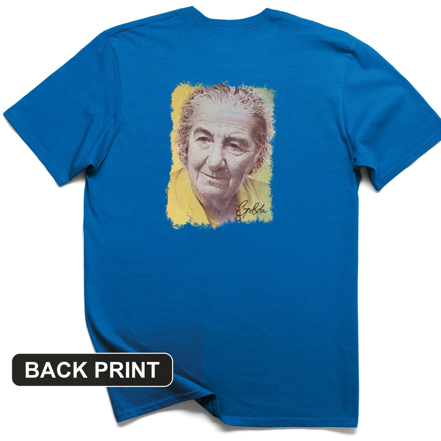 Golda Meir Back Print T-Shirt
