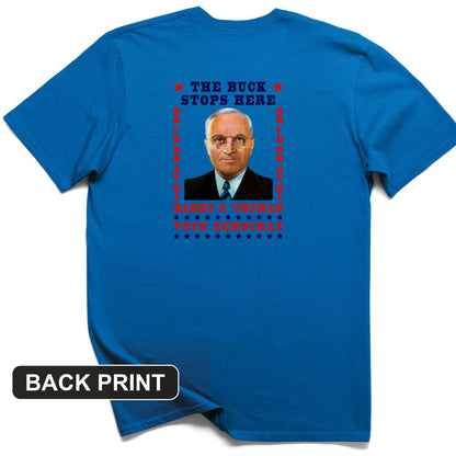 Harry Truman Back Print T-Shirt