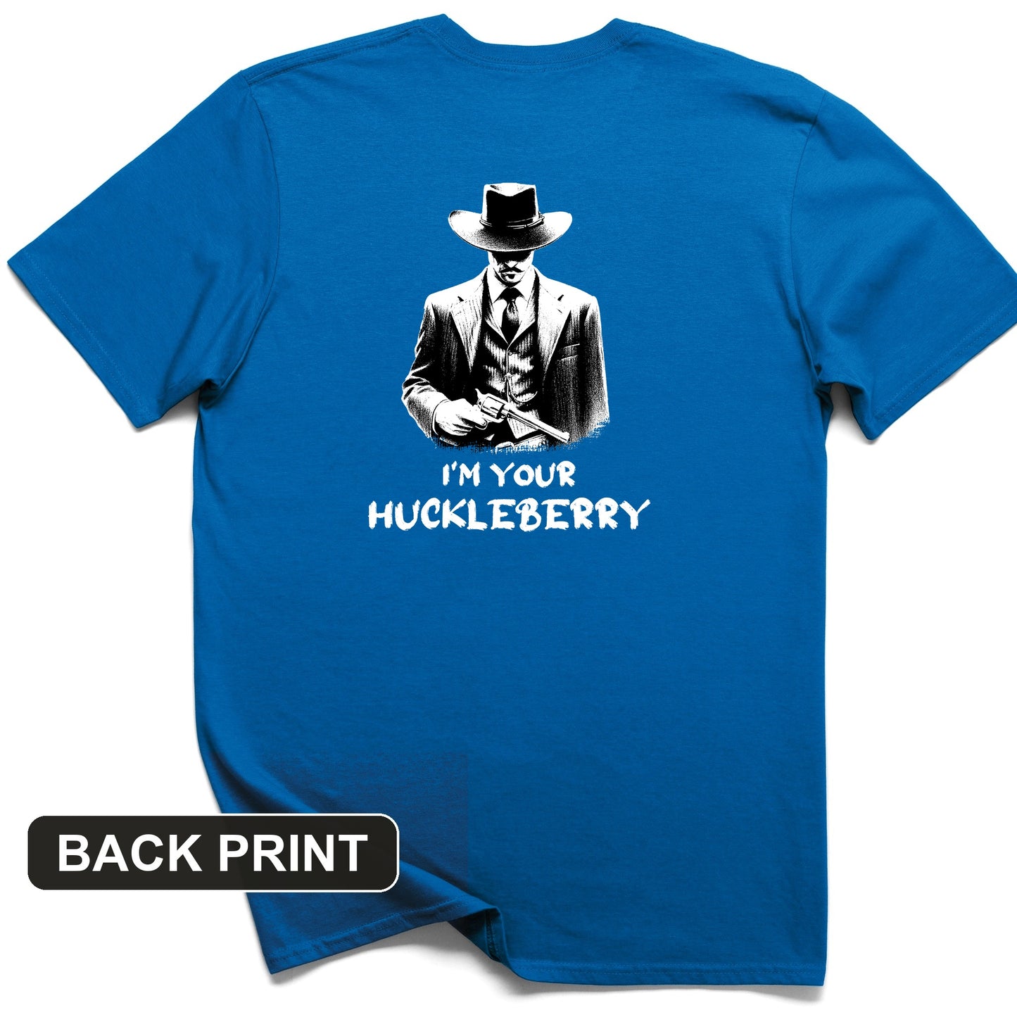 Huckleberry Back Print T-Shirt
