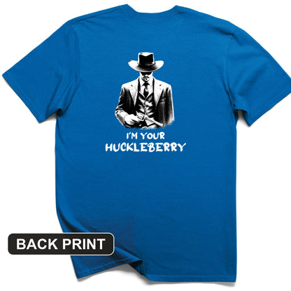 Huckleberry Back Print T-Shirt