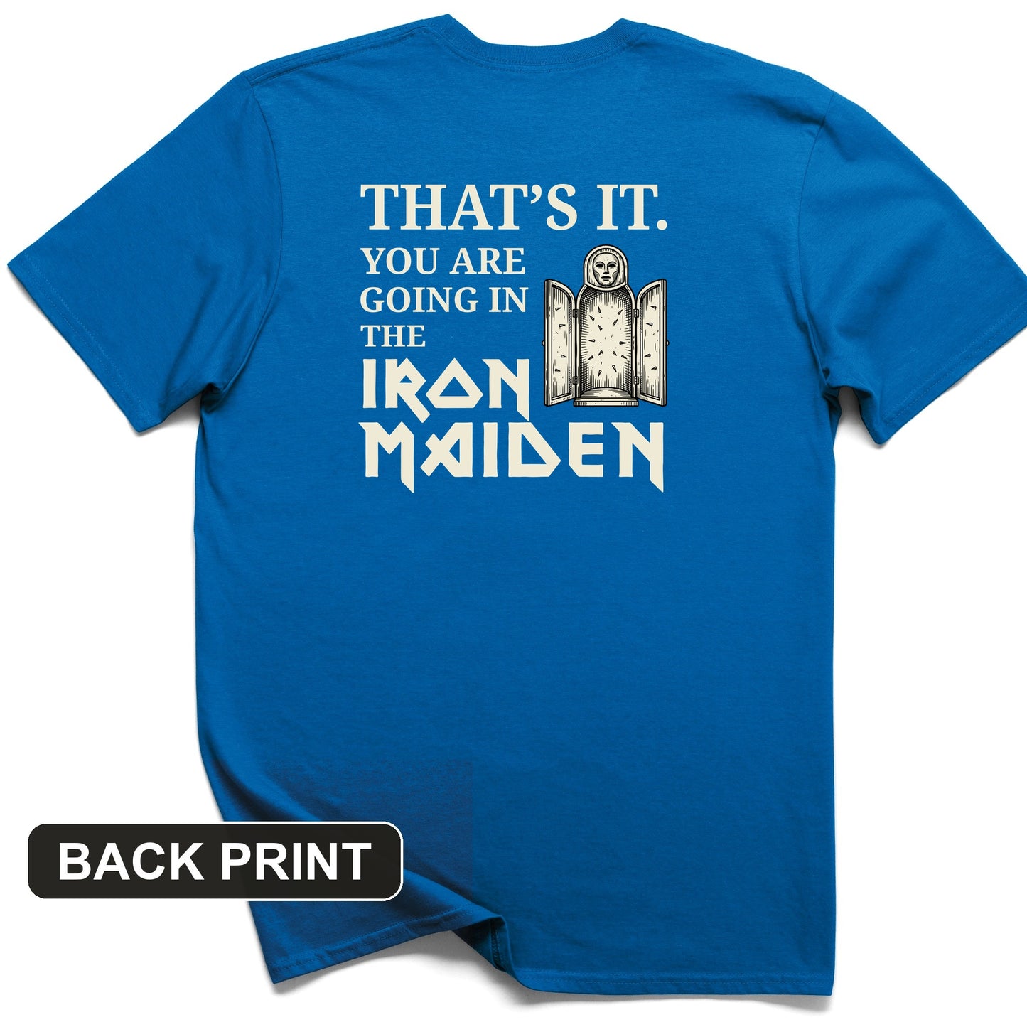 Iron Maiden Back Print T-Shirt