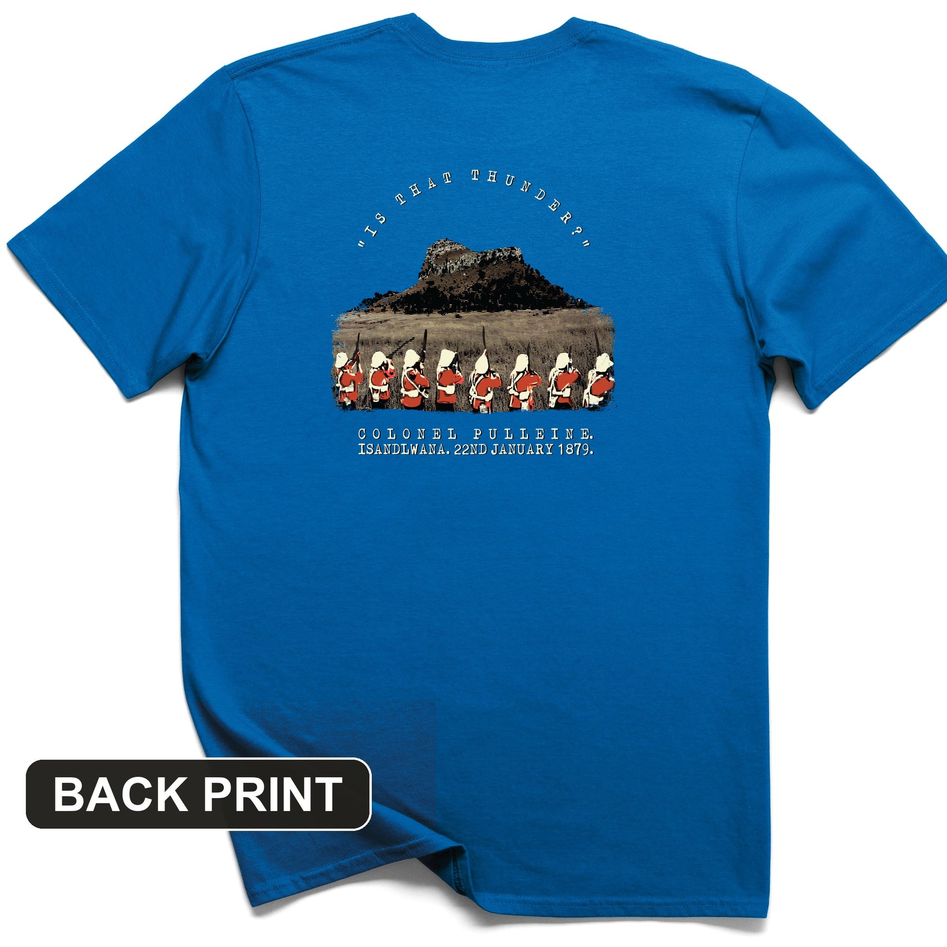 Isandlwana Back Print T-Shirt