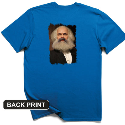 Karl Marx Back Print T-Shirt