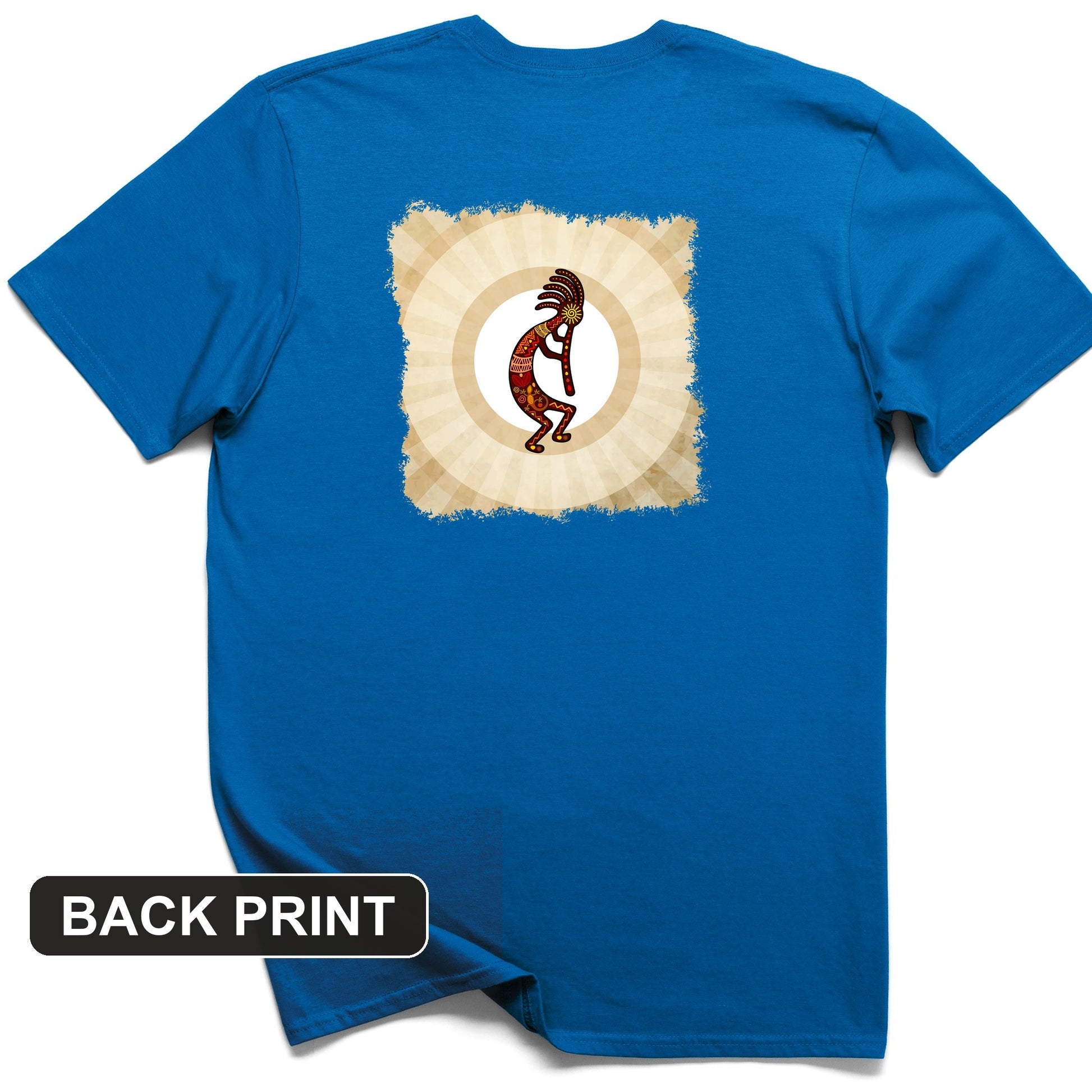 Kokopelli Back Print T-Shirt