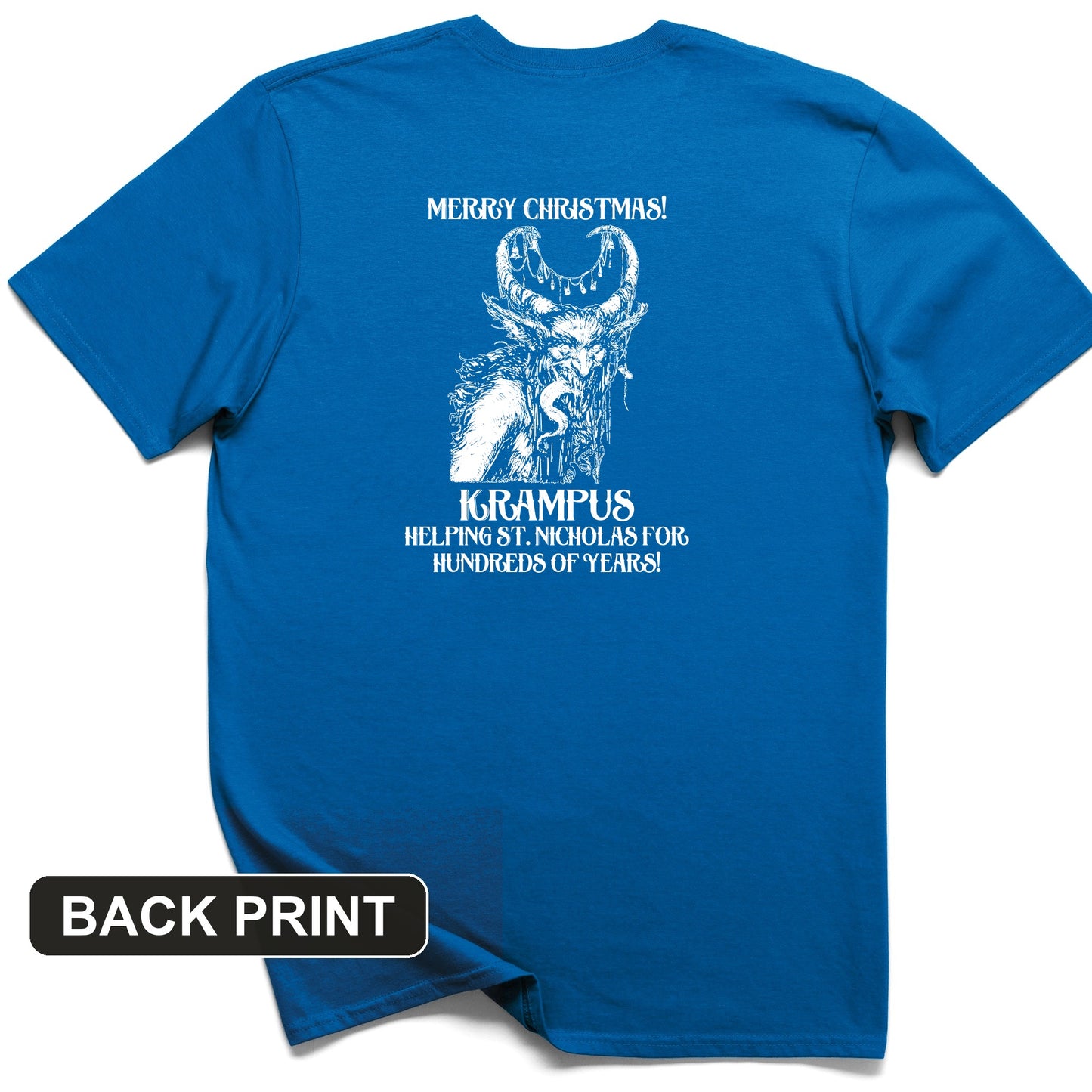 Krampus Back Print T-Shirt