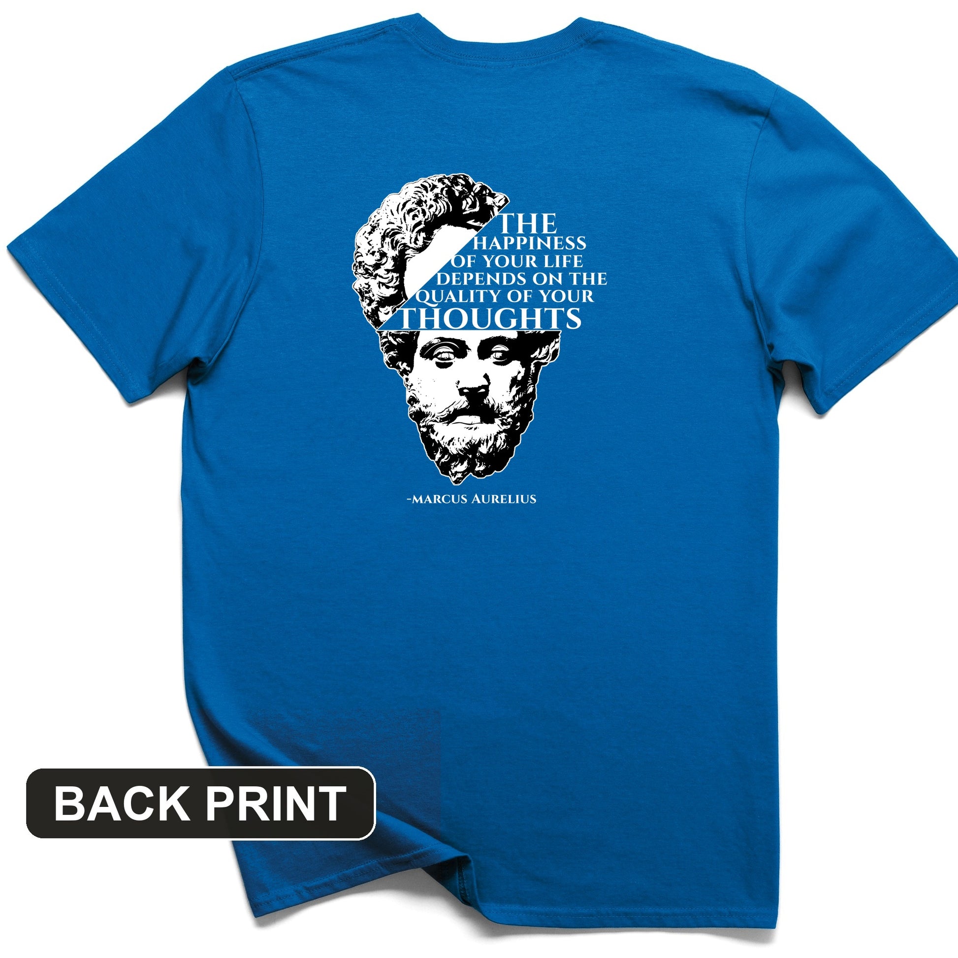 Marcus Aurelius Back Print T-Shirt