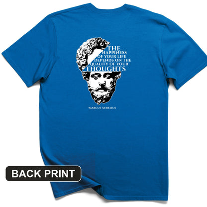 Marcus Aurelius Back Print T-Shirt