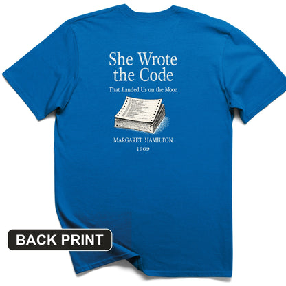 Margaret Hamilton Back Print T-Shirt