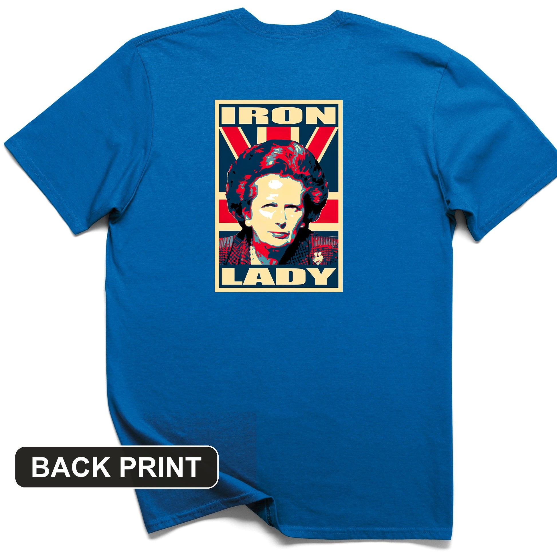 Margaret Thatcher Back Print T-Shirt
