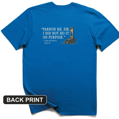Marie Antoinette Back Print T-Shirt