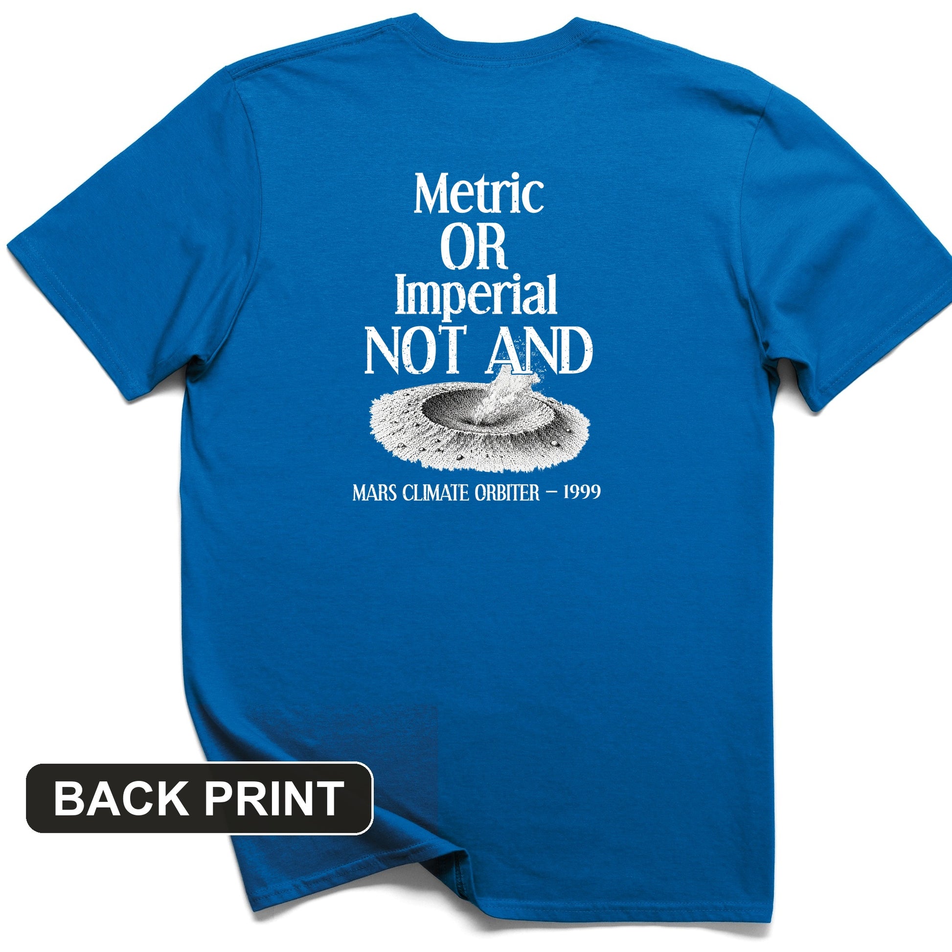 Mars Lander Back Print T-Shirt