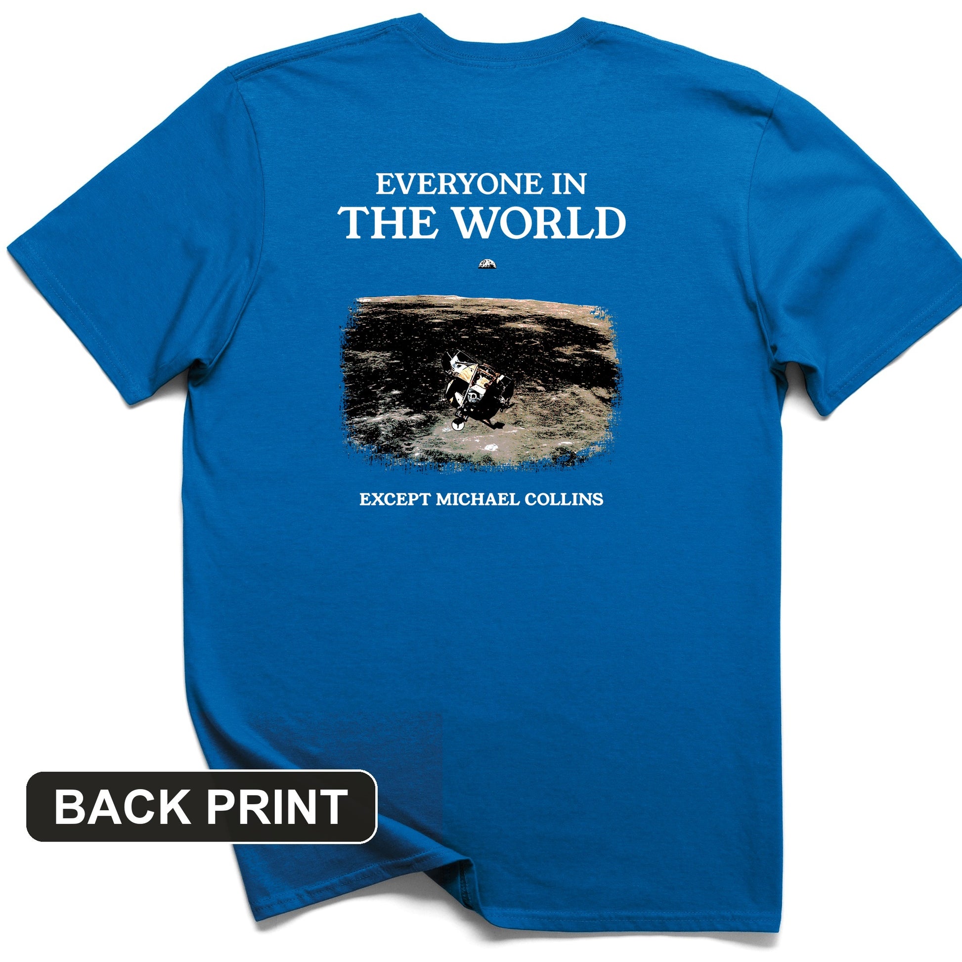 Michael Collins Back Print T-Shirt