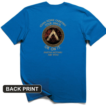 On Your Shield Back Print T-Shirt