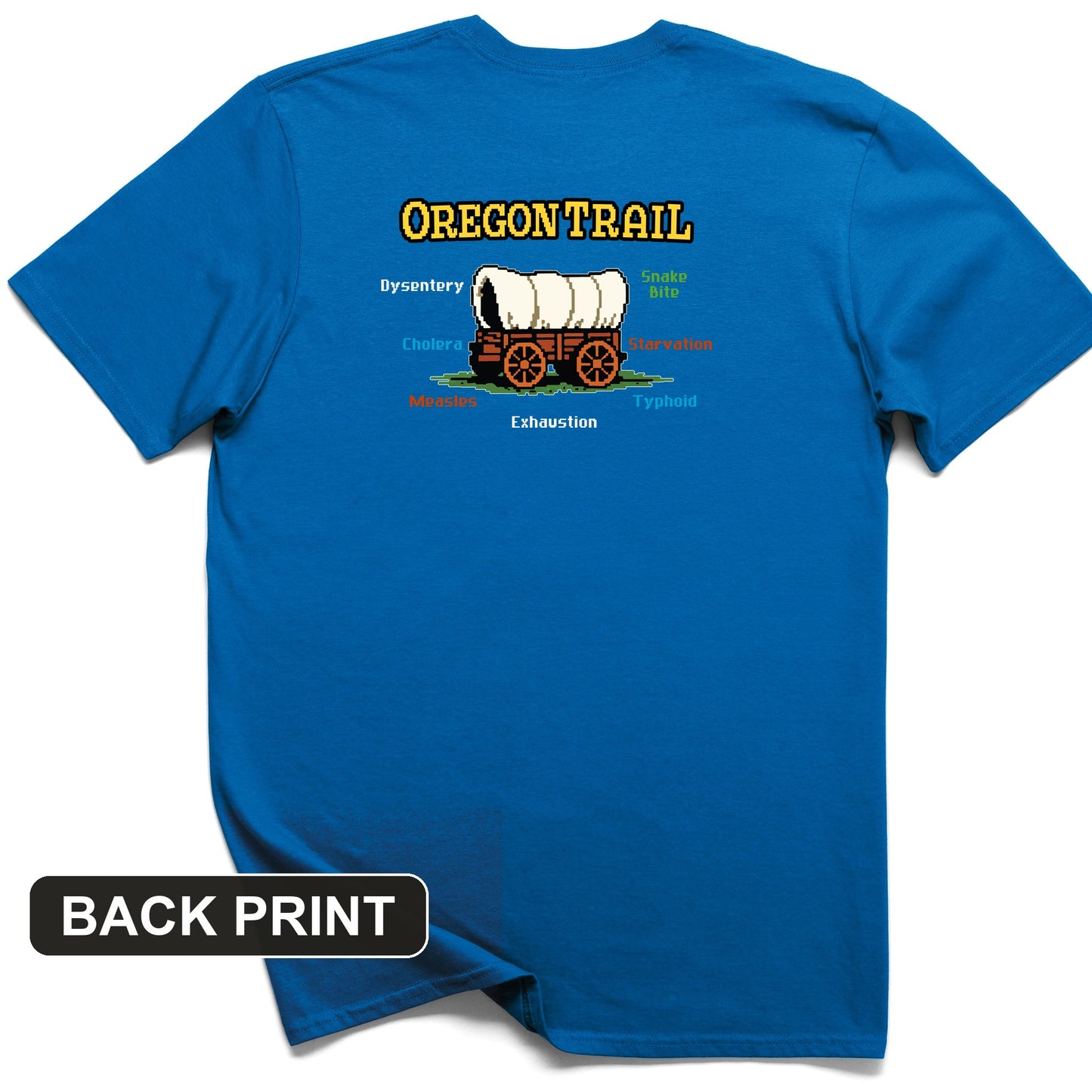 Oregon Trail Back Print T-Shirt