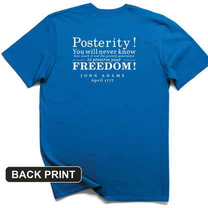 Posterity Back Print T-Shirt