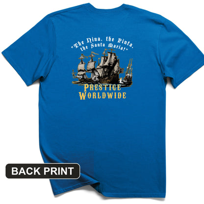 Prestige Worldwide Back Print T-Shirt