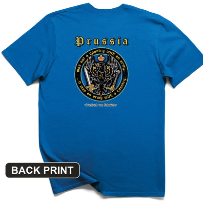 Prussia Back Print T-Shirt