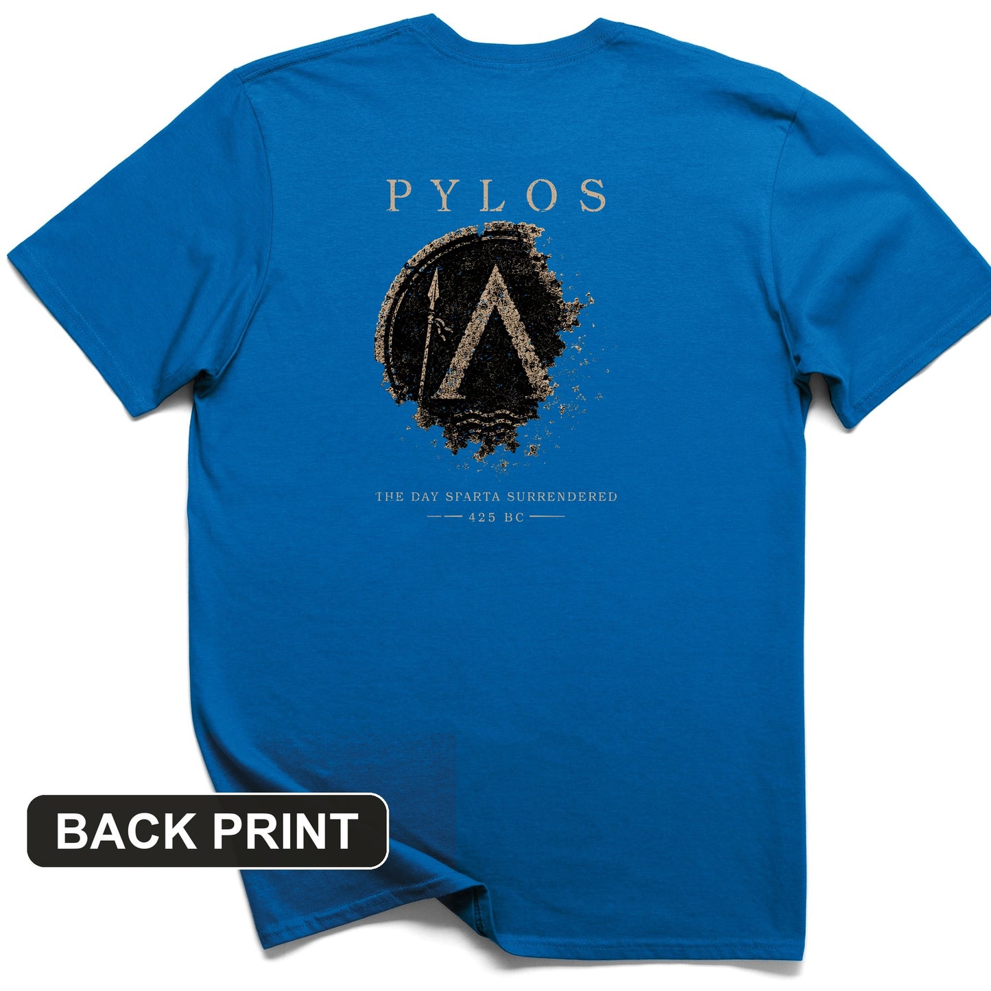 Pylos Back Print T-Shirt