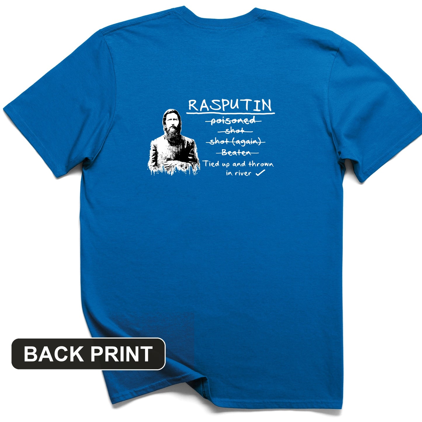 Rasputin Back Print T-Shirt
