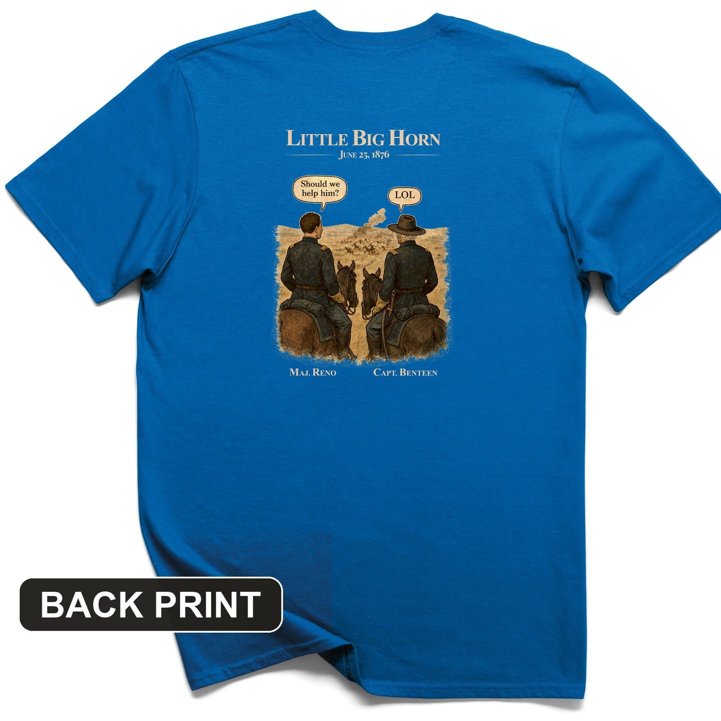 Reno and Benteen Back Print T-Shirt