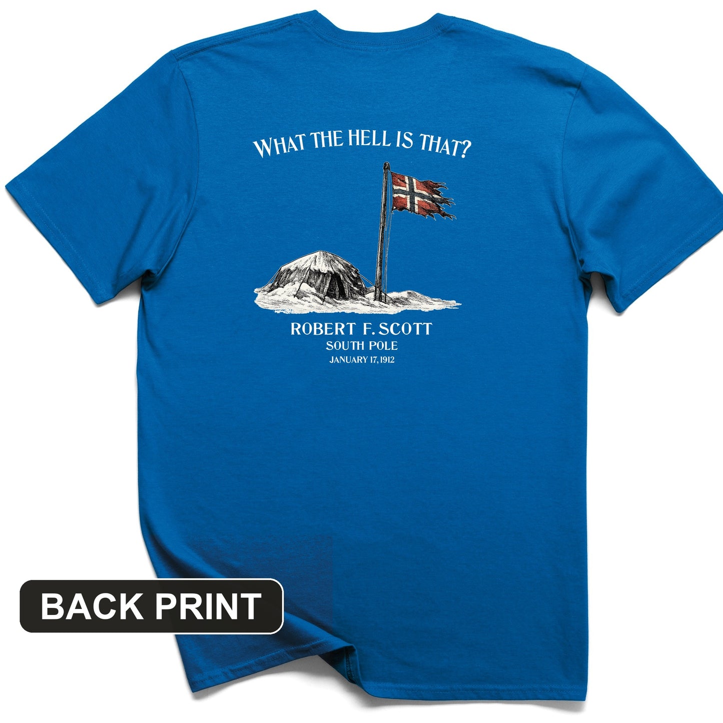 Robert Scott Back Print T-Shirt